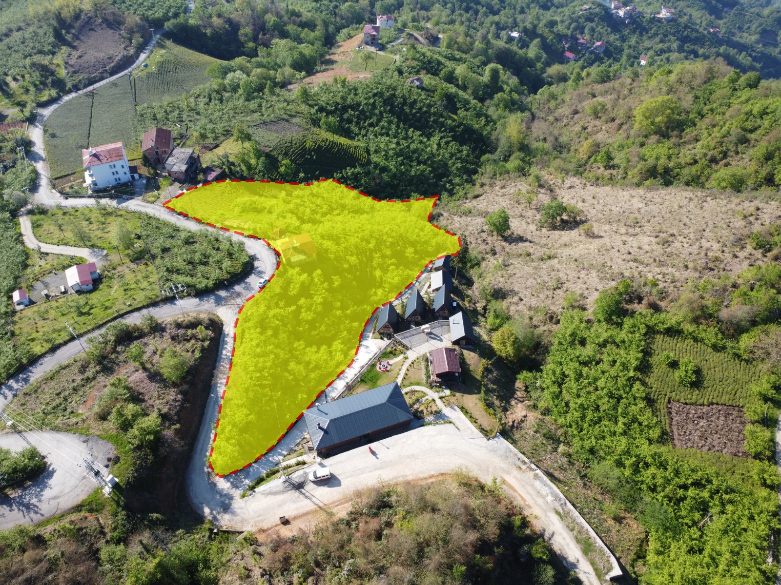 SÜRMENE ORTA MAHALLE DENİZ MANZARALI TURİZM İMARLI SATILIK ARSA